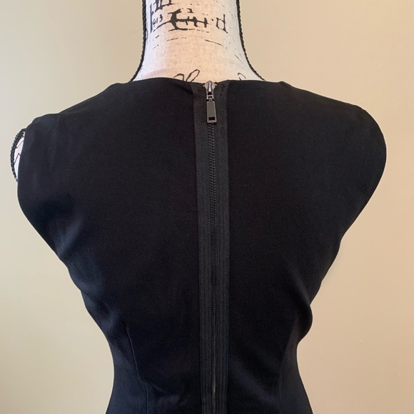 Elie Tahari Pink/Red Panel Sheath Dress size 4 - Picture 5 of 8